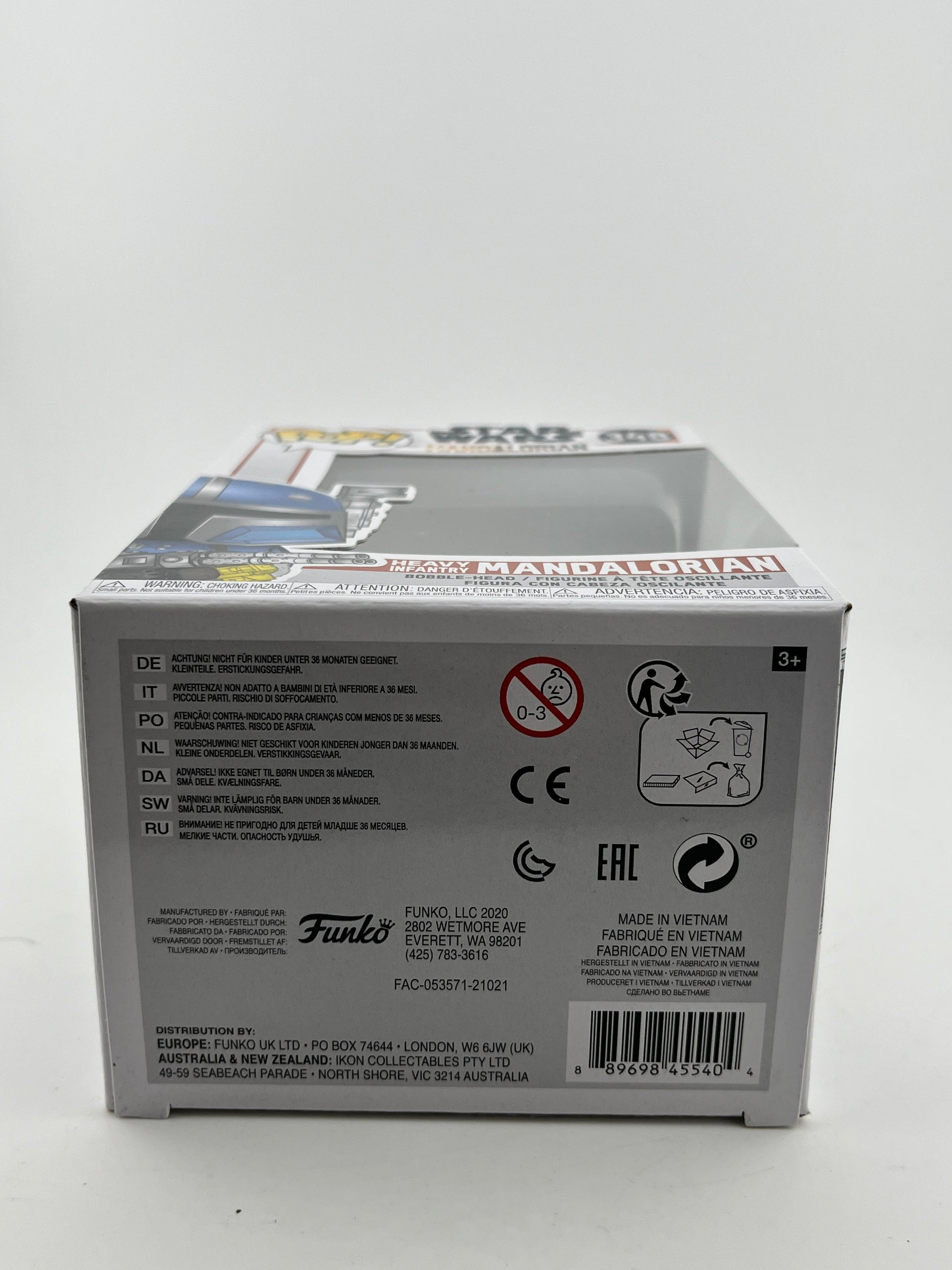 Funko POP! The Mandalorin- Heavy Infantry: Mandalorin #348 - Vinyl Collectable FRENLY BRICKS - Open 7 Days