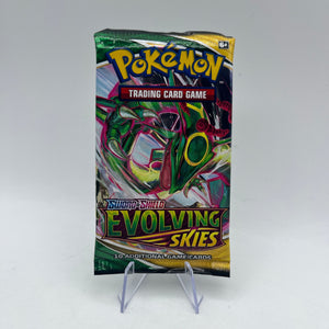 4 x Pokemon Evolving Skies Booster Packs Art Set FRENLY BRICKS - Open 7 Days