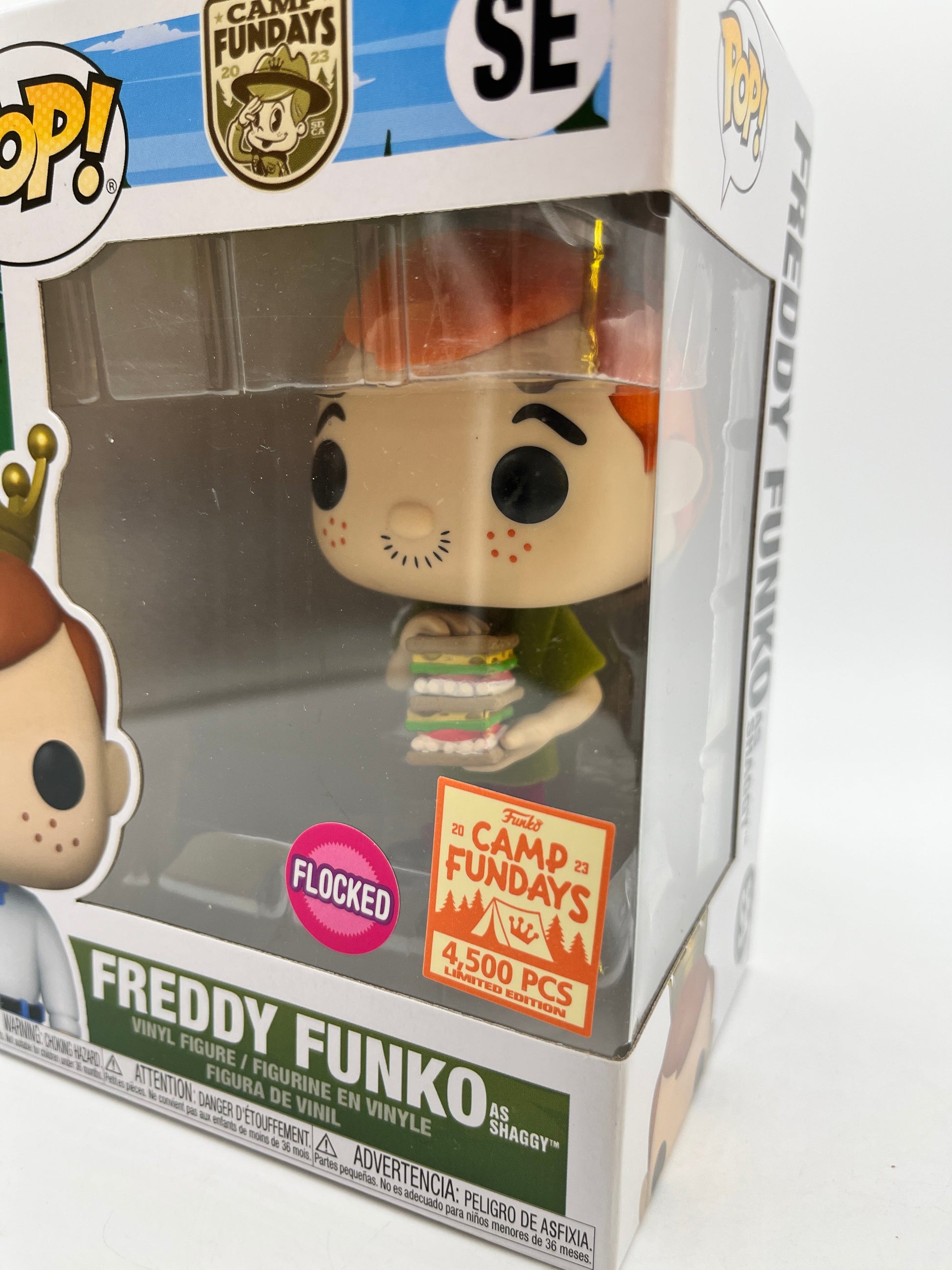 Funko POP! Camp Fundays Freddy Funko - Special Edition - Flocked FRENLY BRICKS - Open 7 Days