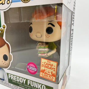 Funko POP! Camp Fundays Freddy Funko - Special Edition - Flocked FRENLY BRICKS - Open 7 Days