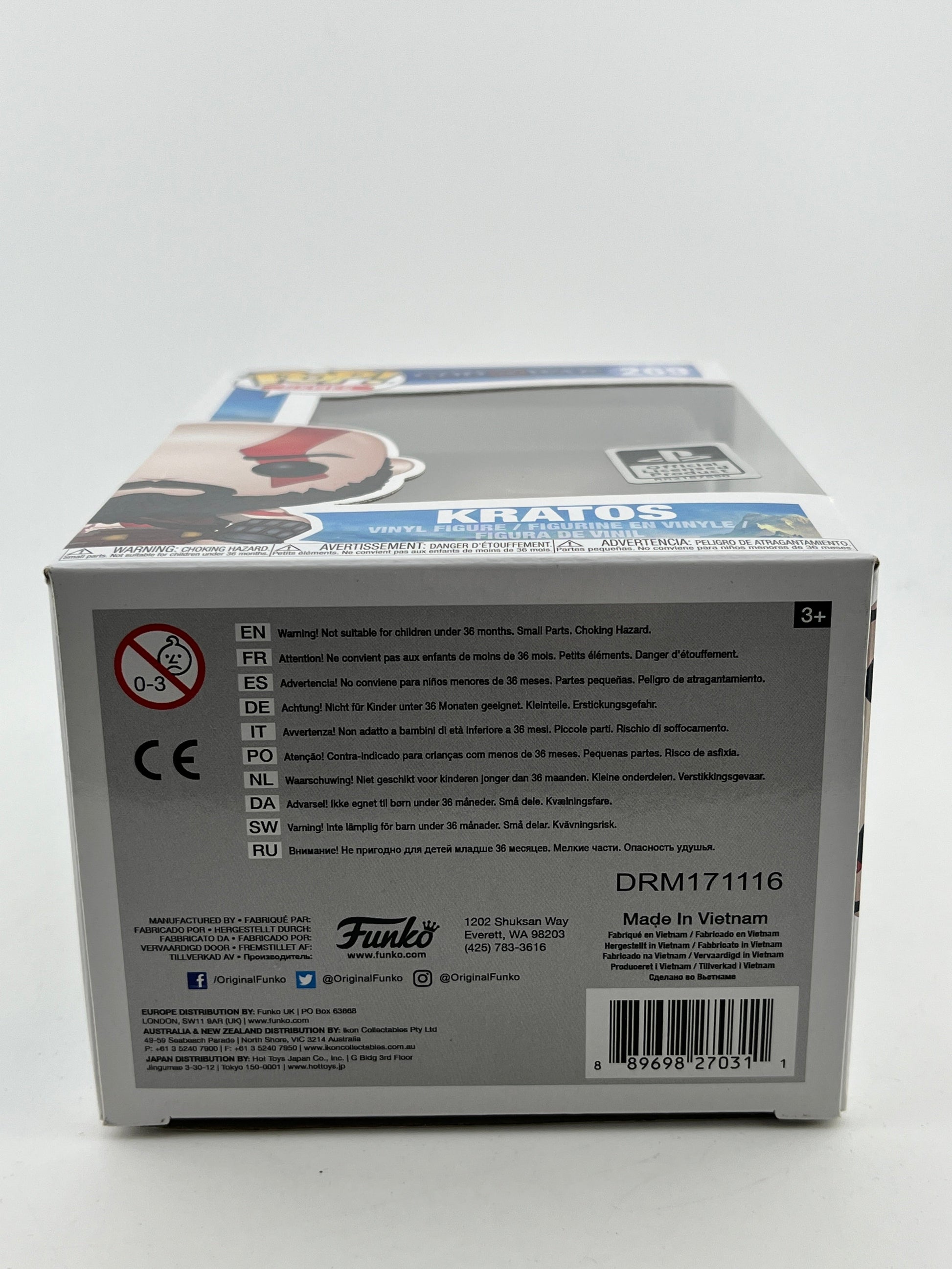 Funko POP! Games God Of War - Kratos #269 - Vinyl Collectable FRENLY BRICKS - Open 7 Days