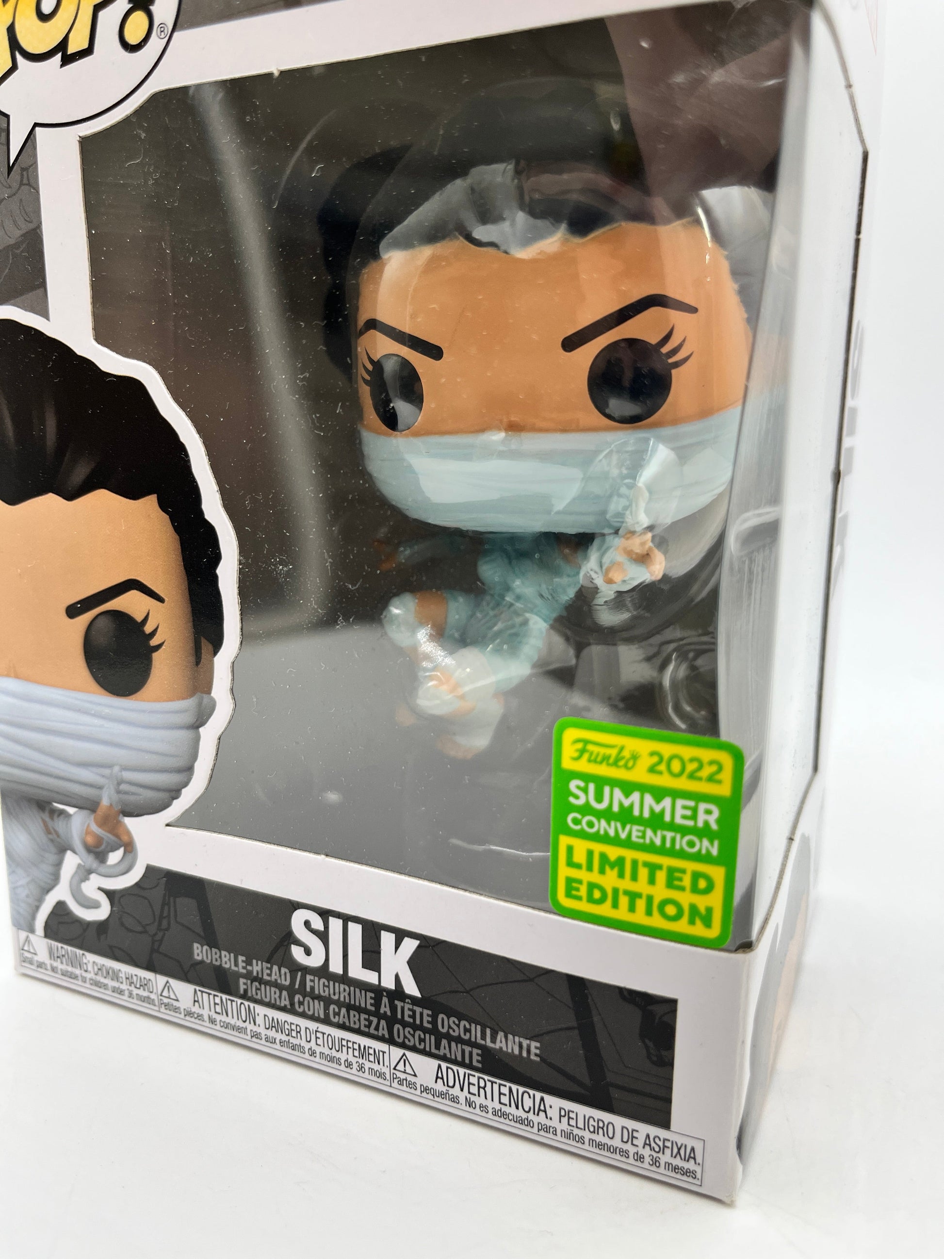Funko POP! Marvel Silk #1064 - 2022 Summer Convention Limited Edition FRENLY BRICKS - Open 7 Days