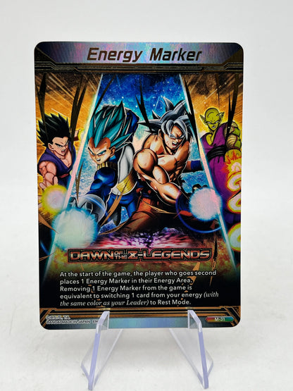 Dragon Ball Super GOLD Energy Marker Dawn Of The Z-Legends M-31 Fearsome Rivals FRENLY BRICKS - Open 7 Days