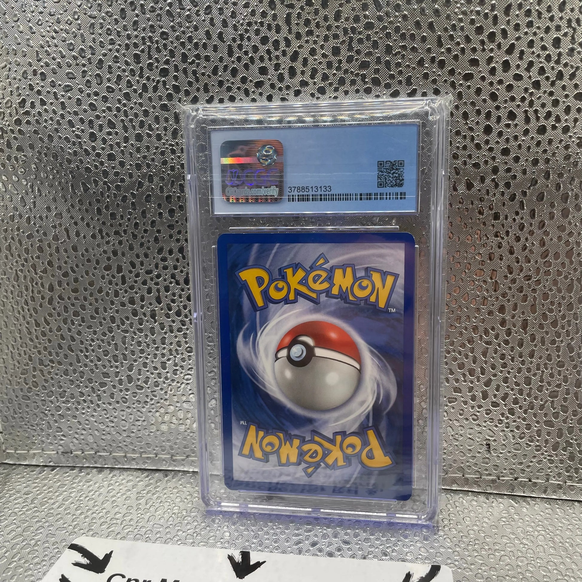 Professor Elm Pokémon 2000 Neo Genesis Unlimited 96/111 Graded CGC 8 FRENLY BRICKS - Open 7 Days