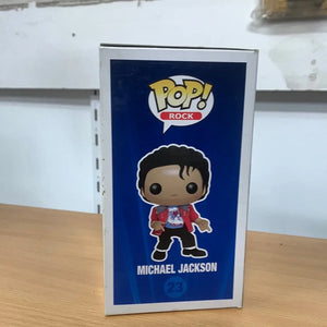 Funko Pop Rock Michael Jackson OG Beat It RARE AUTHENTIC Vaulted Common 23 FRENLY BRICKS - Open 7 Days