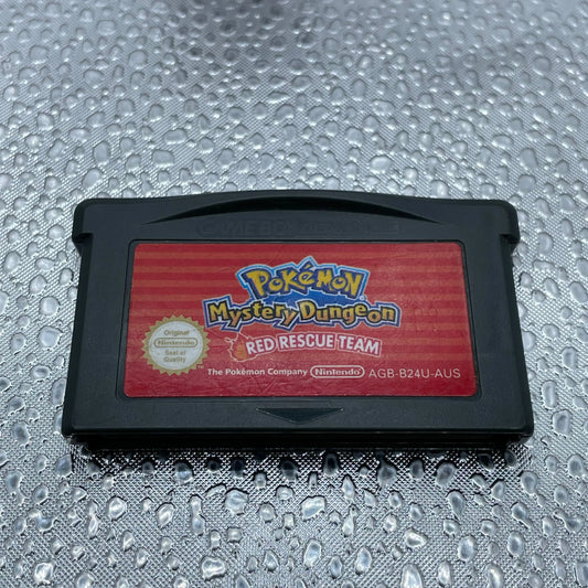 Pokémon Mystery Dungeon Red Rescue Team Gameboy Advance Game PAL Tested FRENLY BRICKS - Open 7 Days