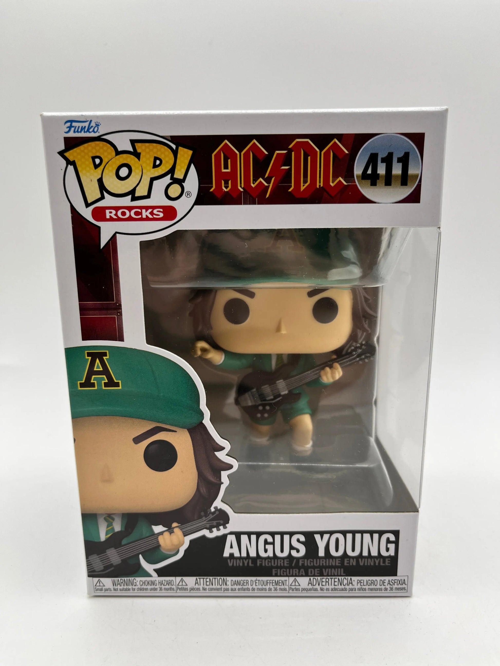 Funko POP! Rocks AC/DC Angus Young #411 - Vinyl Collectable FRENLY BRICKS - Open 7 Days