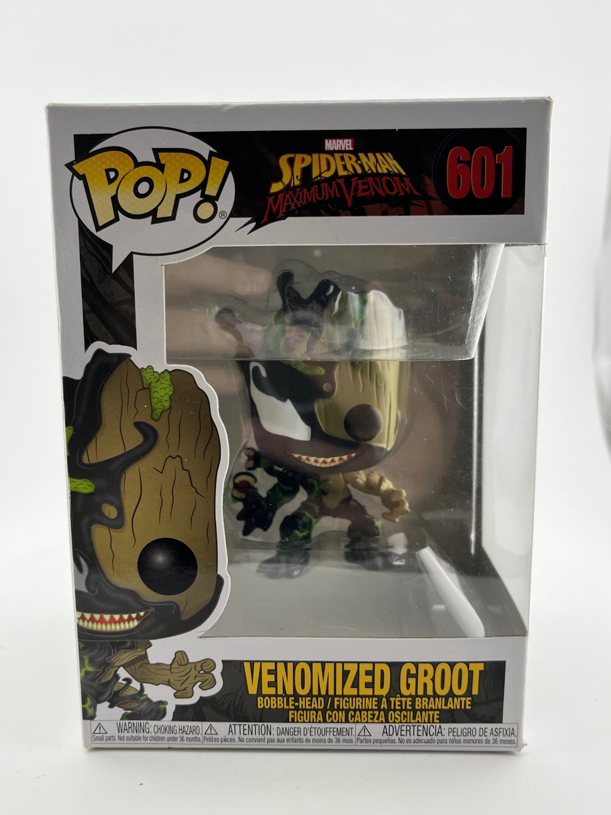 Funko POP! Marvel Spider-Man Maximum Venom - Venomized Groot #601 - Vinyl Collectable FRENLY BRICKS - Open 7 Days