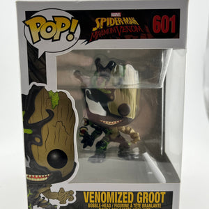 Funko POP! Marvel Spider-Man Maximum Venom - Venomized Groot #601 - Vinyl Collectable FRENLY BRICKS - Open 7 Days