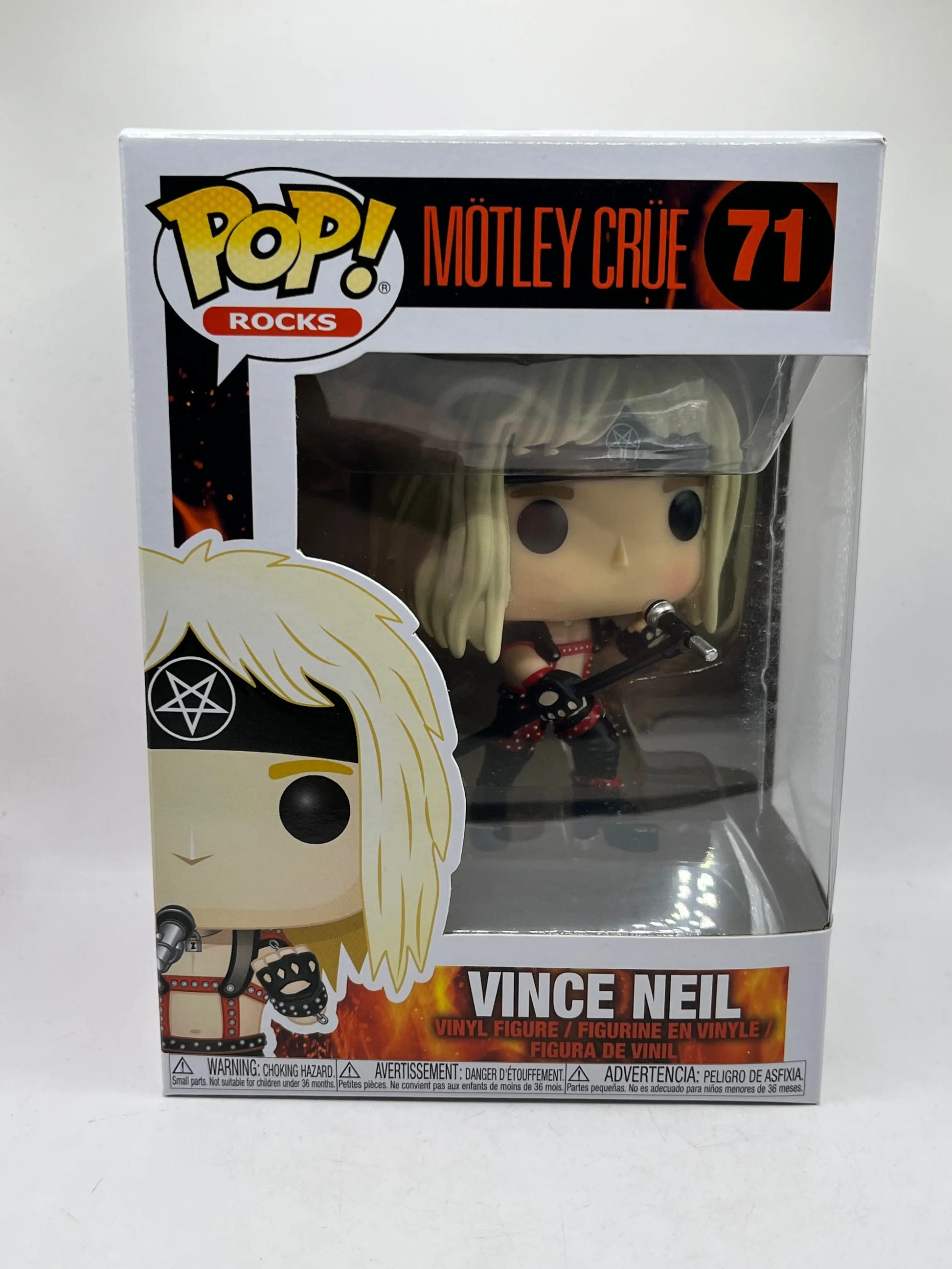 Funko POP! Rocks Motley Crüe - Vince Neil #71 - Vinyl collectable FRENLY BRICKS - Open 7 Days image 1