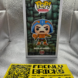 Pop Vinyl Masters Of The Universe Man-At-Arms FRENLY BRICKS - Open 7 Days