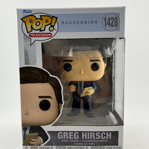Funko POP! Television Succession - Greg Hirsch #1428 - Vinyl Collectable FRENLY BRICKS - Open 7 Days