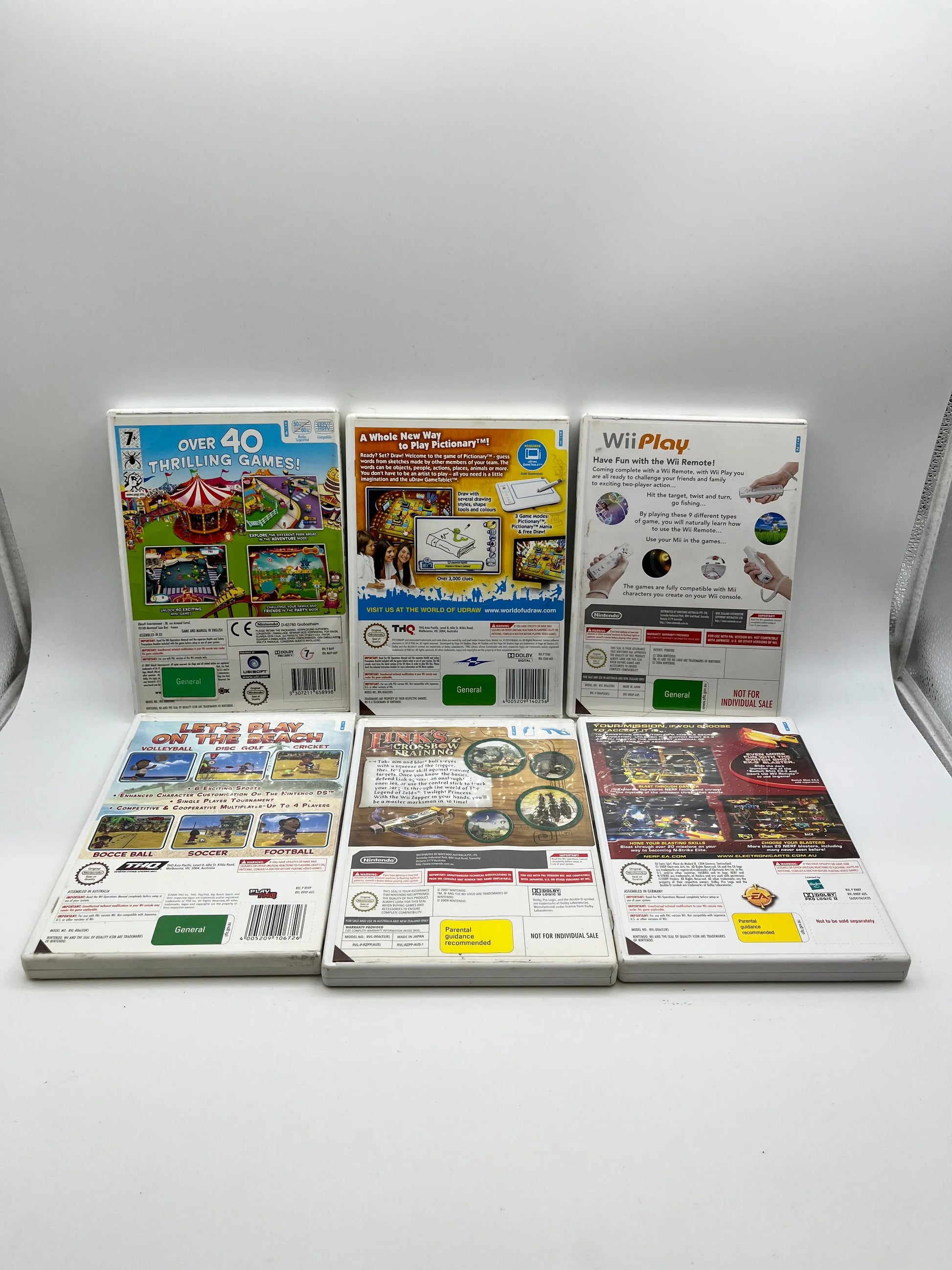 Nintendo Wii Games Bundle - Tested FRENLY BRICKS - Open 7 Days