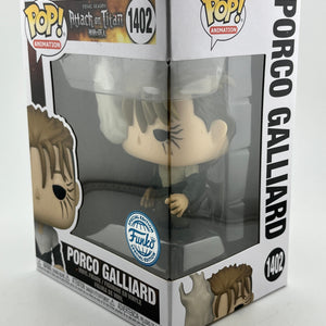 Funko POP! Animation Attack On Titan - Porco Galliard #1402 - Special Edition FRENLY BRICKS - Open 7 Days