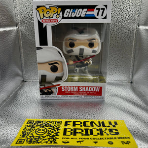 Pop Vinyl #77 Storm Shadow G.I.Joe FRENLY BRICKS - Open 7 Days