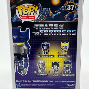 Funko POP! Retro Toys Transformers - Soundwave #37 - Special Edition FRENLY BRICKS - Open 7 Days