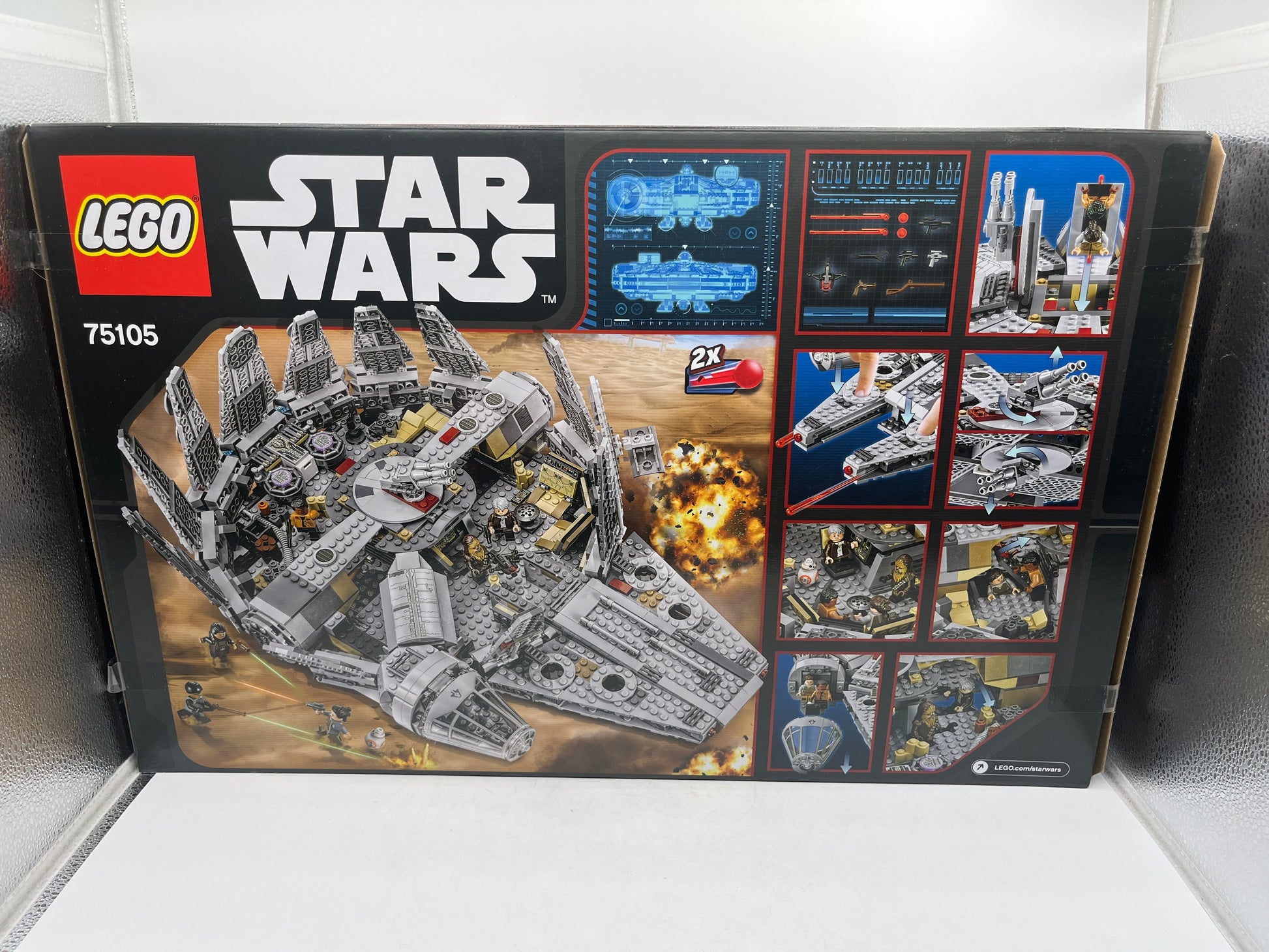LEGO Star Wars: Millennium Falcon (75105) *NEW AND UNOPENED* FRENLY BRICKS - Open 7 Days