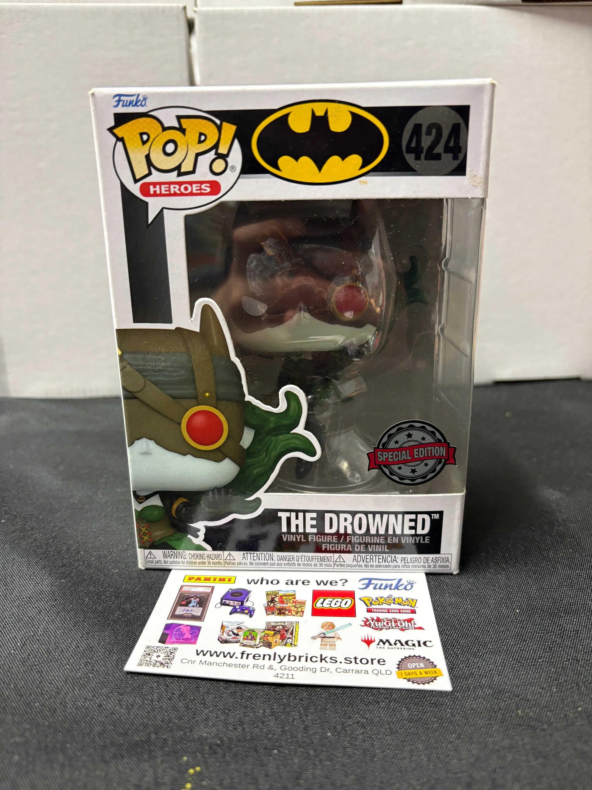 FUNKO Pop Vinyl The Drowned #414 FRENLY BRICKS - Open 7 Days
