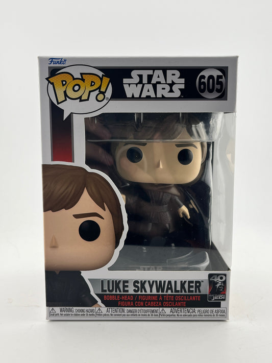 Funko POP! Star Wars - Luke Skywalker #605 - 40th Anniversary ROTJ FRENLY BRICKS - Open 7 Days