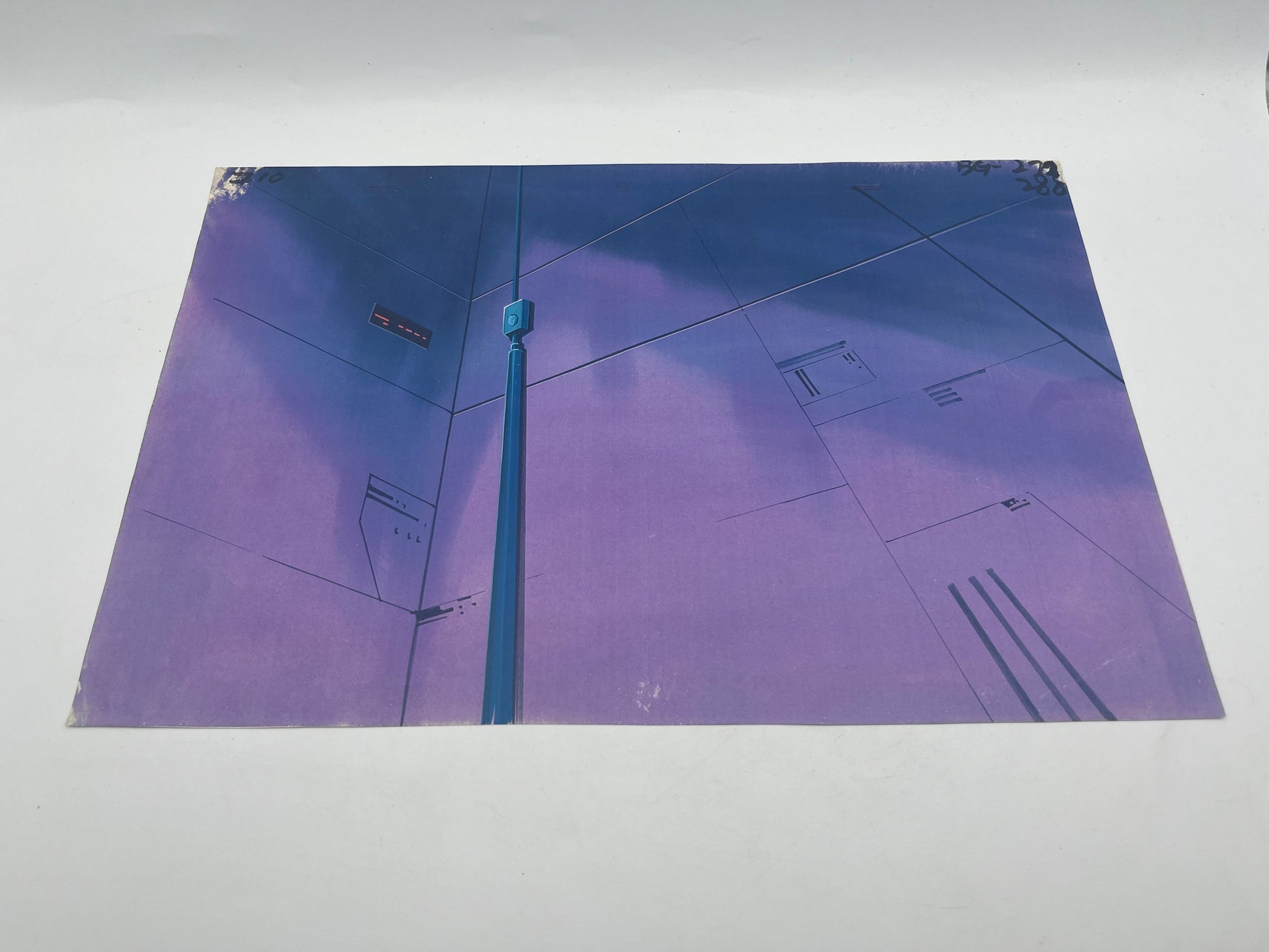 Megatron Transformers Animation Production Cel & Drawing Classic FRENLY BRICKS - Open 7 Days