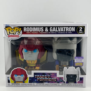 Funko POP! Television Transformers - Rodimus & Galvatron (2 Pack) - Limited Edition FRENLY BRICKS - Open 7 Days