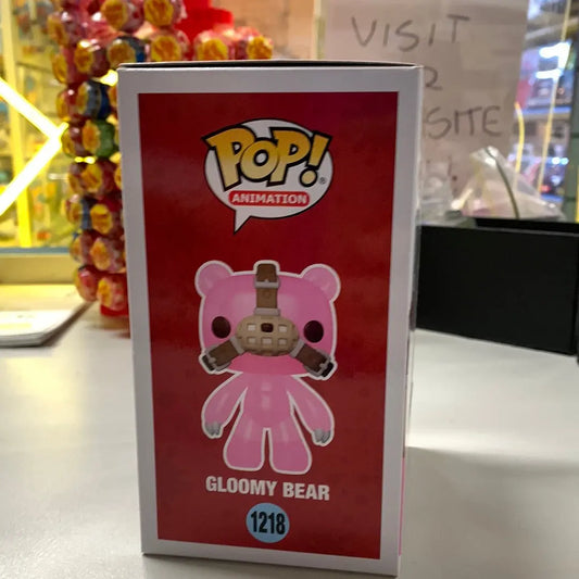 Gloomy Bear - Gloomy Bear Transparent Pop! Vinyl Figure 1218 NEW & Sealed FRENLY BRICKS - Open 7 Days