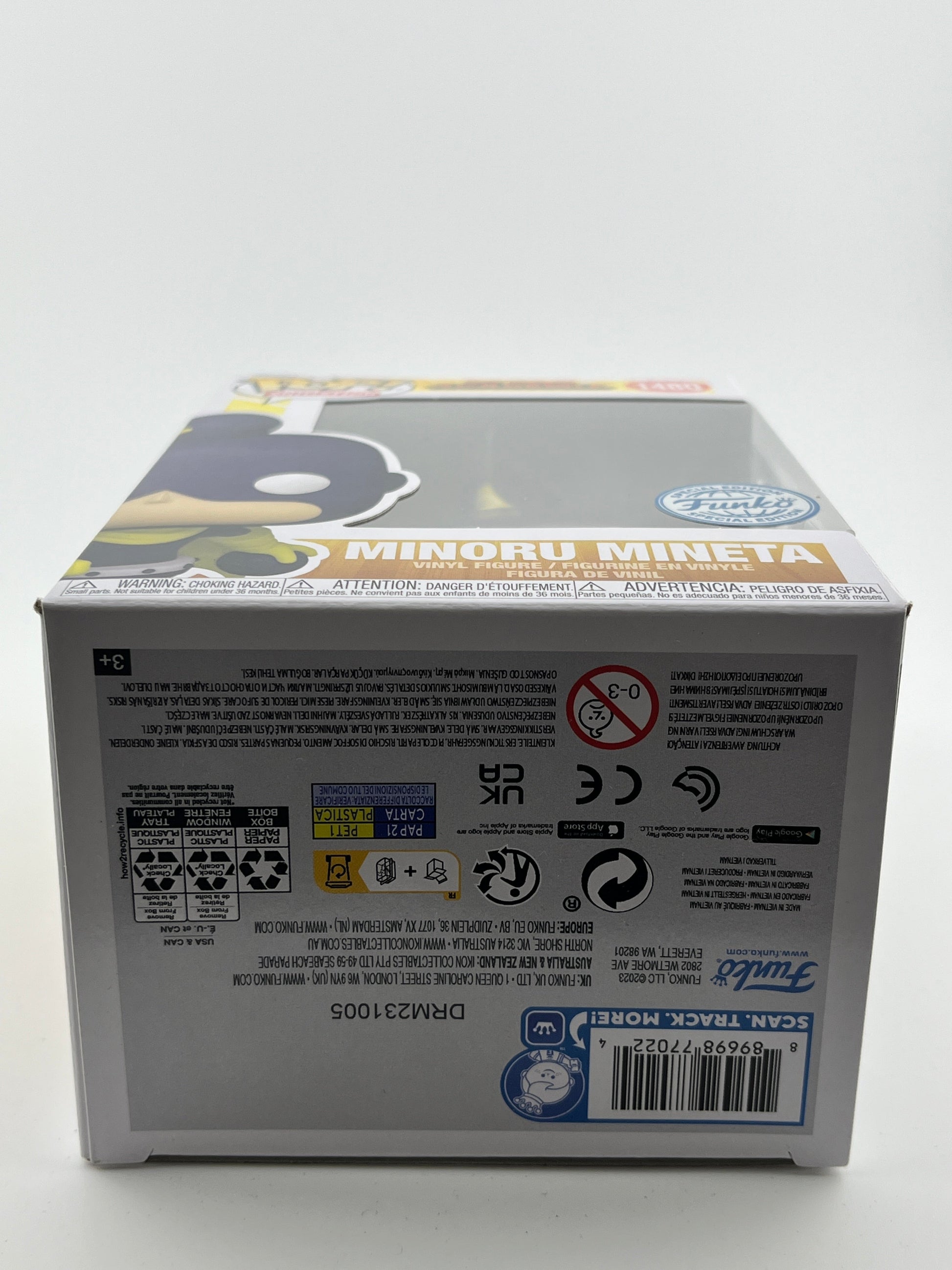 Funko POP! Animation My Hero Academia - Minoru Mineta #1480 - Vinyl Collectable FRENLY BRICKS - Open 7 Days