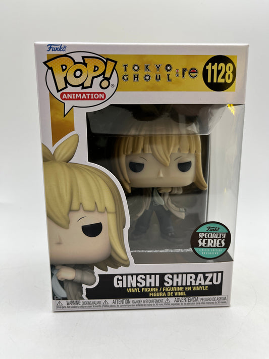 Funko POP! Animation Tokyo Goul : re - Ginshi Shirazu #1128 - Specialty Series FRENLY BRICKS - Open 7 Days