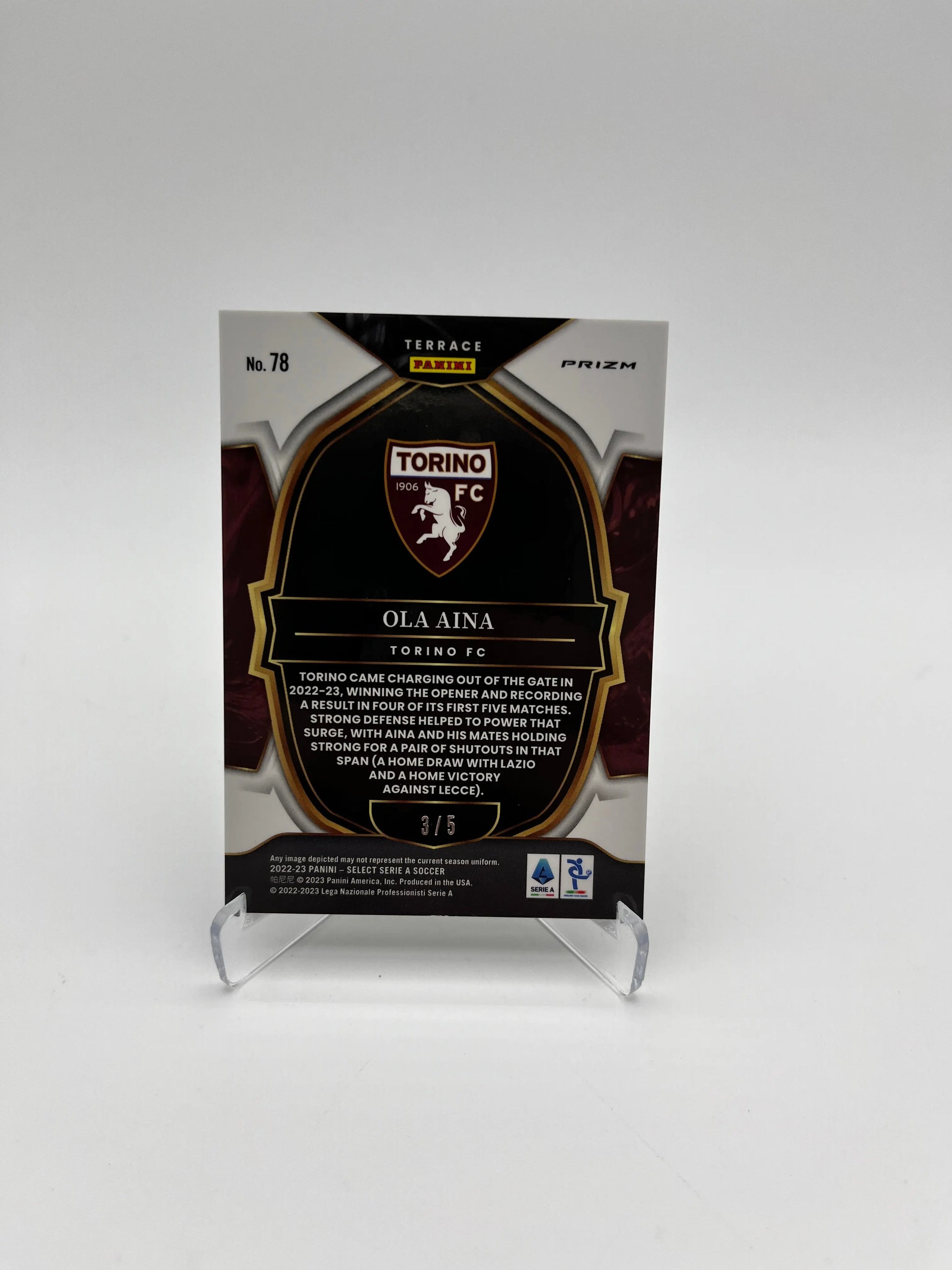 Soccer Serie A Lot Autographs/Low numbered FRENLY BRICKS - Open 7 Days