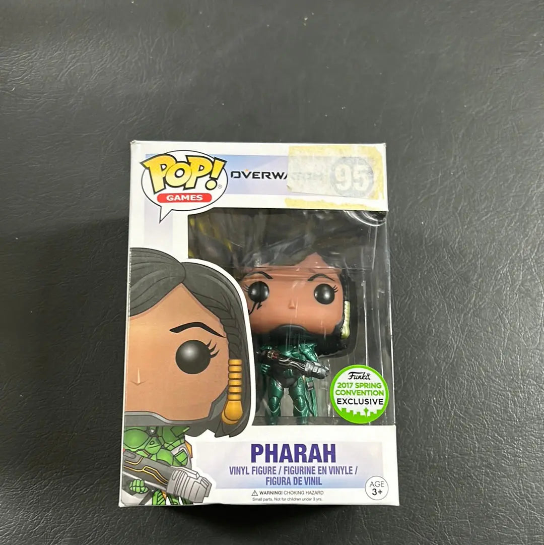 Funko Pop Overwatch #95 Pharah (Emerald) 2017  Exclusive FRENLY BRICKS - Open 7 Days