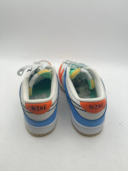 Nike Dunk Low GS 101 White Black Safety Orange DX3363-100 Size 6Y / 7.5 Wmns - New Condition FRENLY BRICKS - Open 7 Days