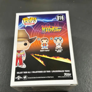 Funko Pop Back to the Future 816 Marty McFly Special Edition FRENLY BRICKS - Open 7 Days