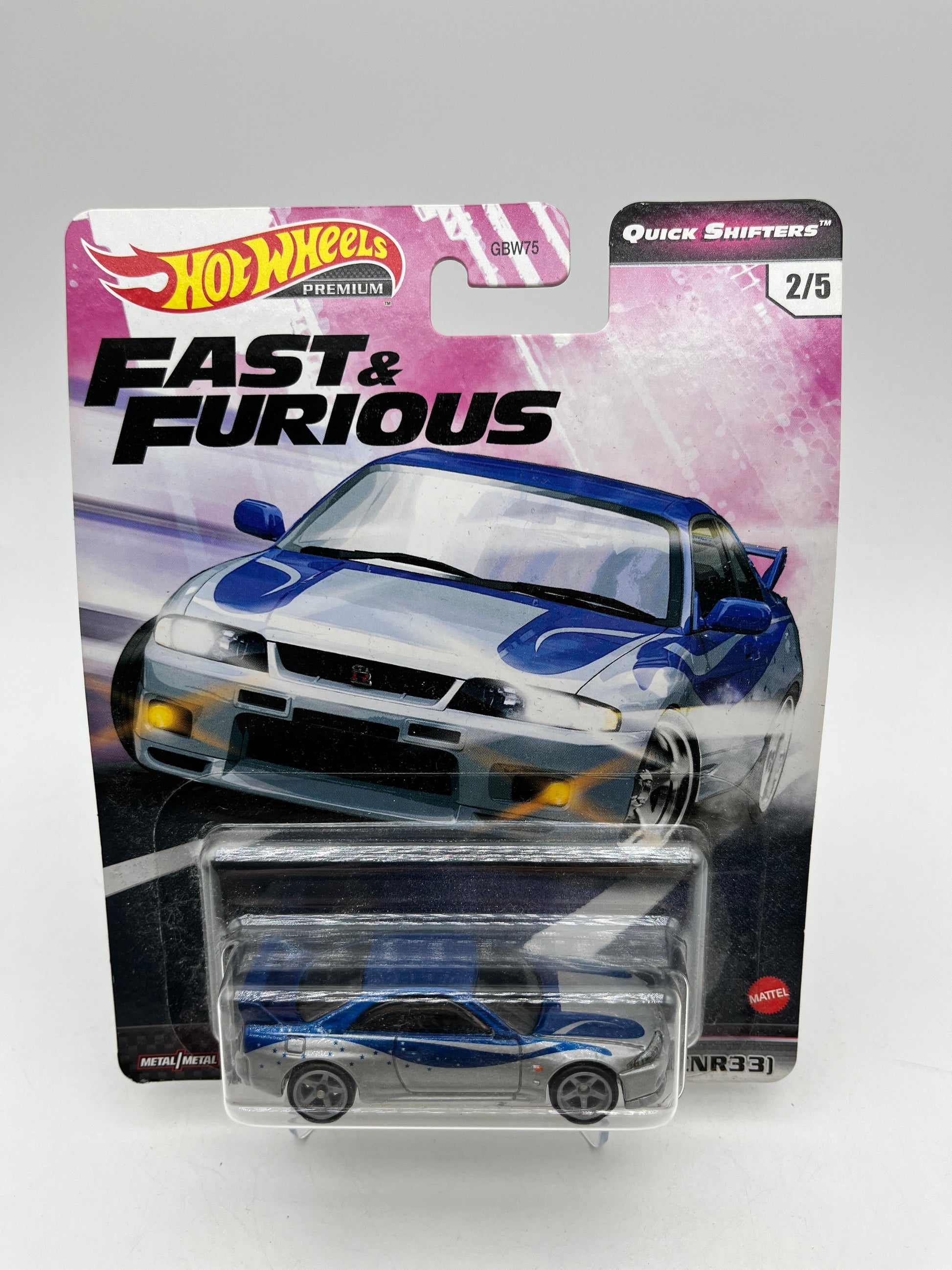 Hot Wheels Premium Quick Shifters Fast & Furious- Nissan Skyline GT-R (BCNR33) - Sealed FRENLY BRICKS - Open 7 Days