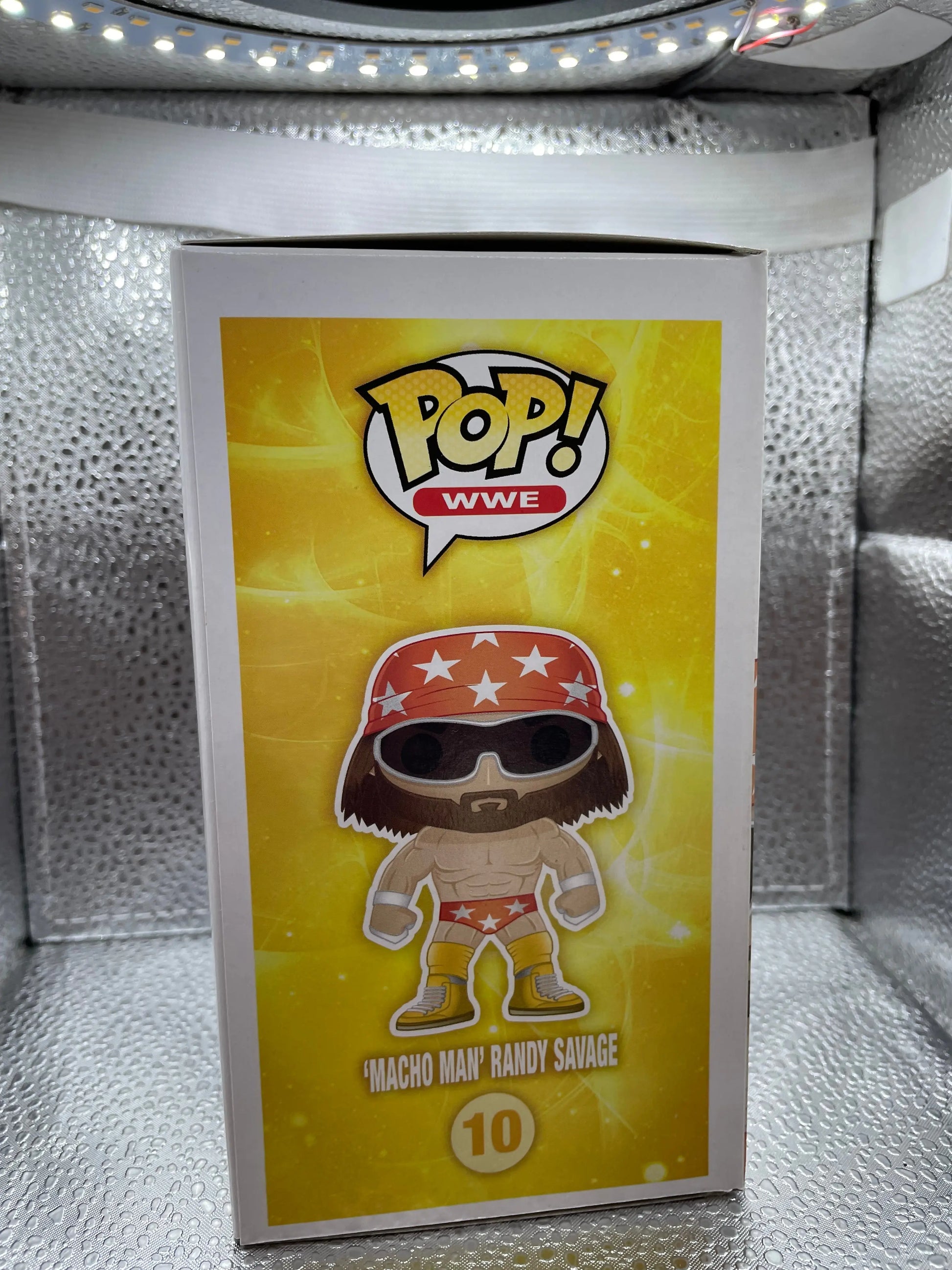 Macho Man Randy Savage Funko Pop Vinyl Figure WWE #10 Box Damage FRENLY BRICKS - Open 7 Days