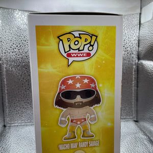 Macho Man Randy Savage Funko Pop Vinyl Figure WWE #10 Box Damage FRENLY BRICKS - Open 7 Days