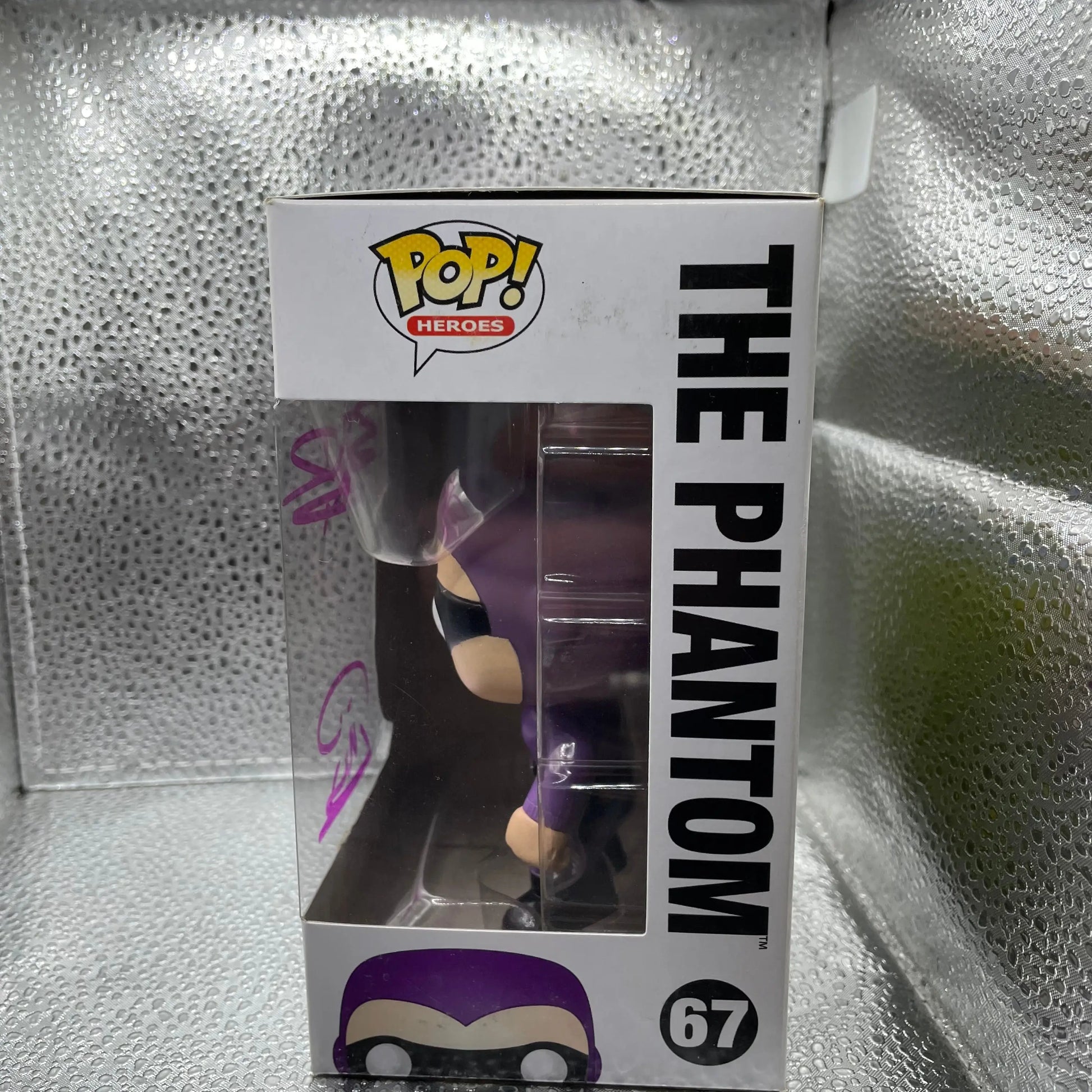 Billy Zane #67 Signed Funko Pop W/ COA Authentication  - The Phantom FRENLY BRICKS - Open 7 Days