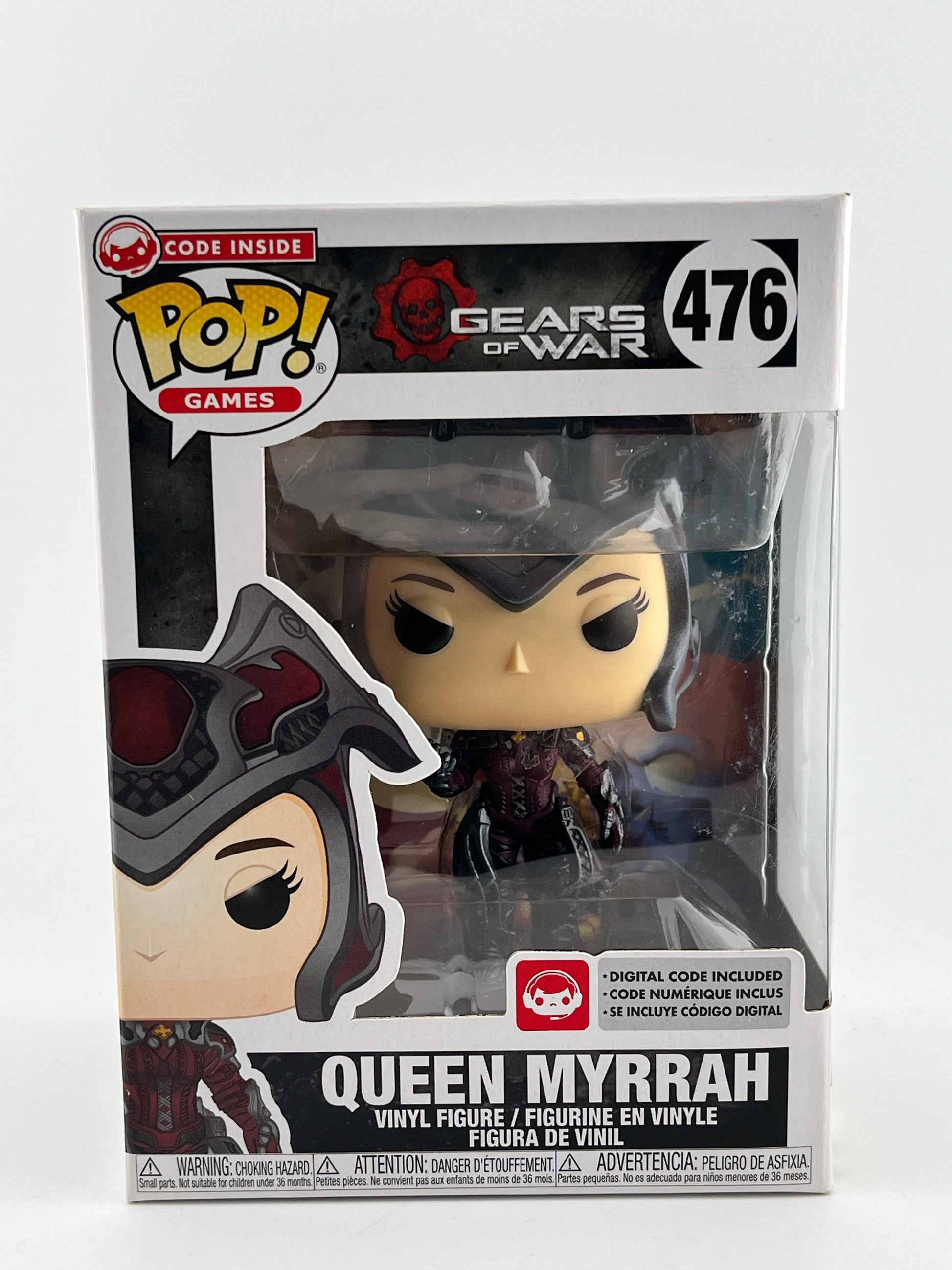 Funko POP! Games Gears Of War - Queen Myrrah #476 - Vinyl Collectable FRENLY BRICKS - Open 7 Days