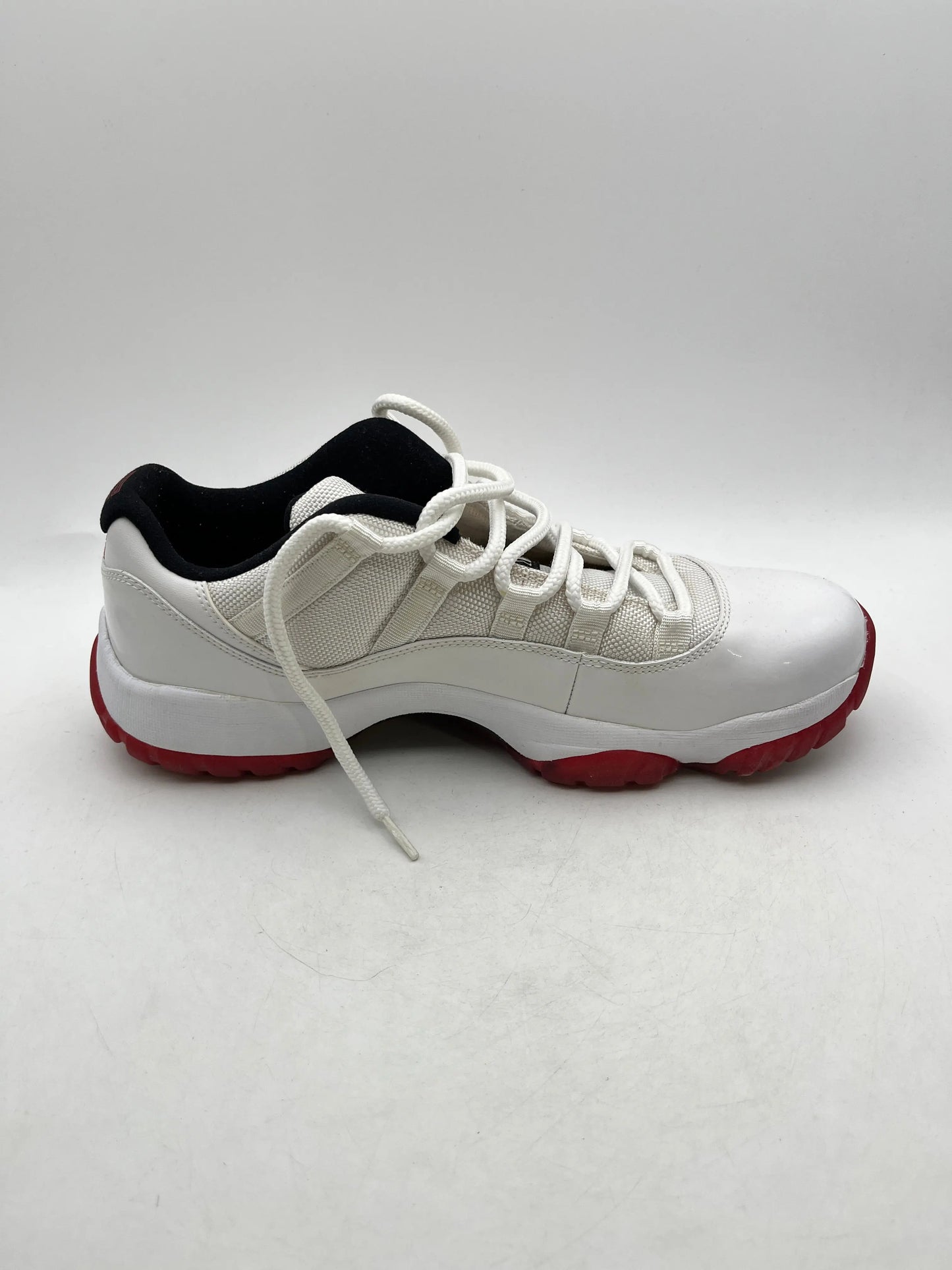 Air Jordan 11 Retro Low White Red Cherry Mens US 10.5 - Used FRENLY BRICKS - Open 7 Days