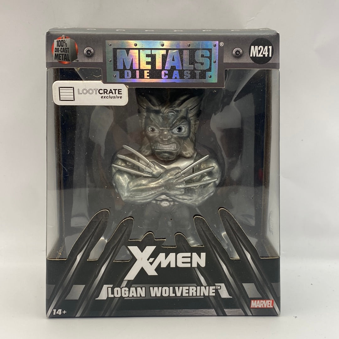 Jada Metals Die Cast Marvel X-Men Logan Wolverine Loot Crate Exclusive M241 NEW FRENLY BRICKS - Open 7 Days