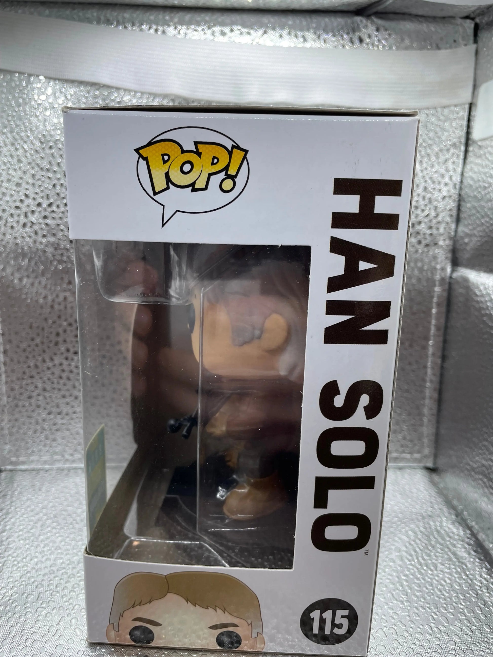 Star Wars Pop Han Solo 2016 Summer Convention Exclusive Pop! Vinyl  115 FRENLY BRICKS - Open 7 Days