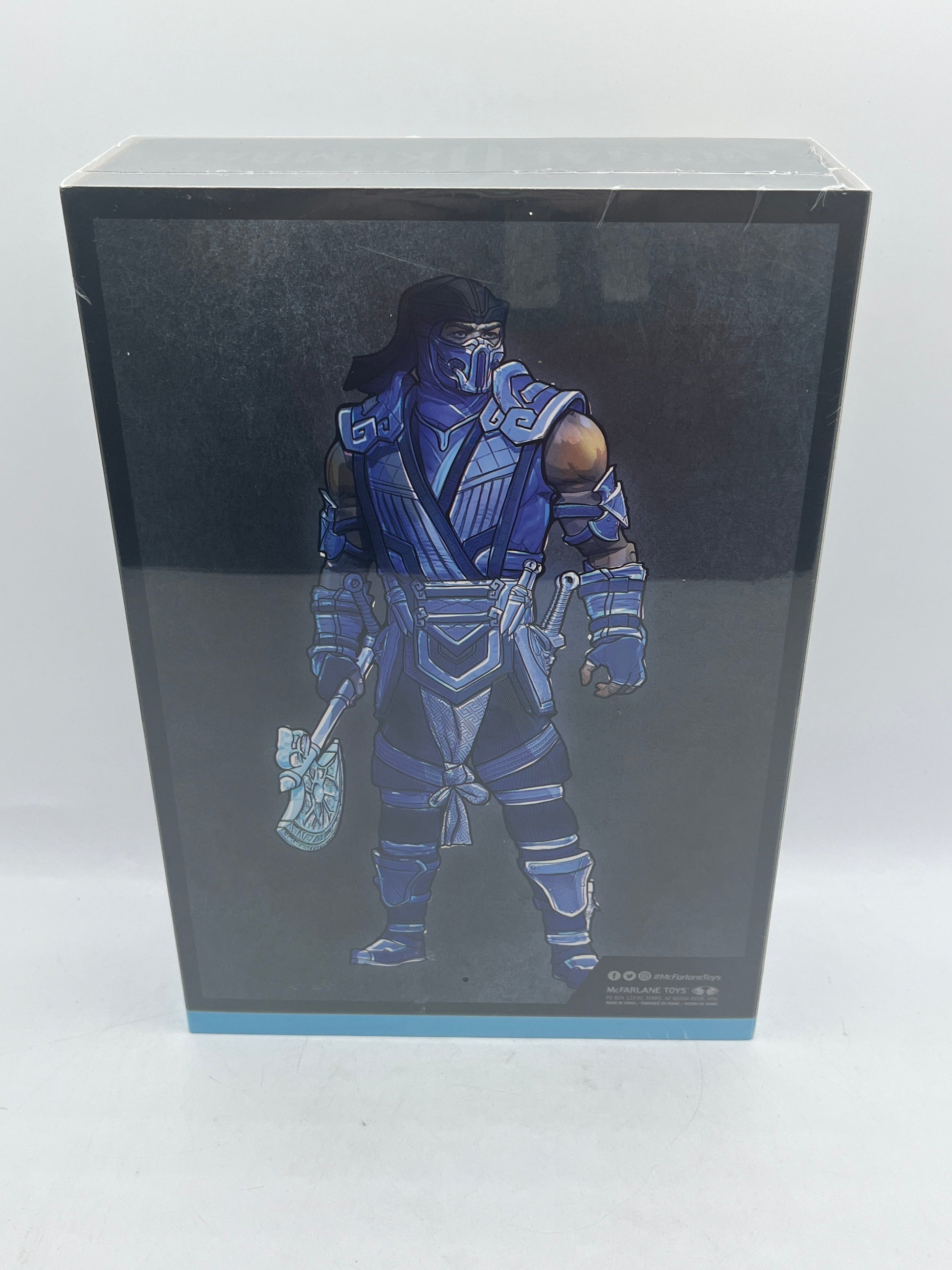 McFarlane Toys Mortal Kombat Sub Zero GITD LE Gold Label Brand NEW Sealed FRENLY BRICKS - Open 7 Days