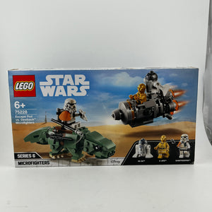 Lego Star Wars - Escape Pod Vs Dewback Microfighters 75228 - Sealed FRENLY BRICKS - Open 7 Days