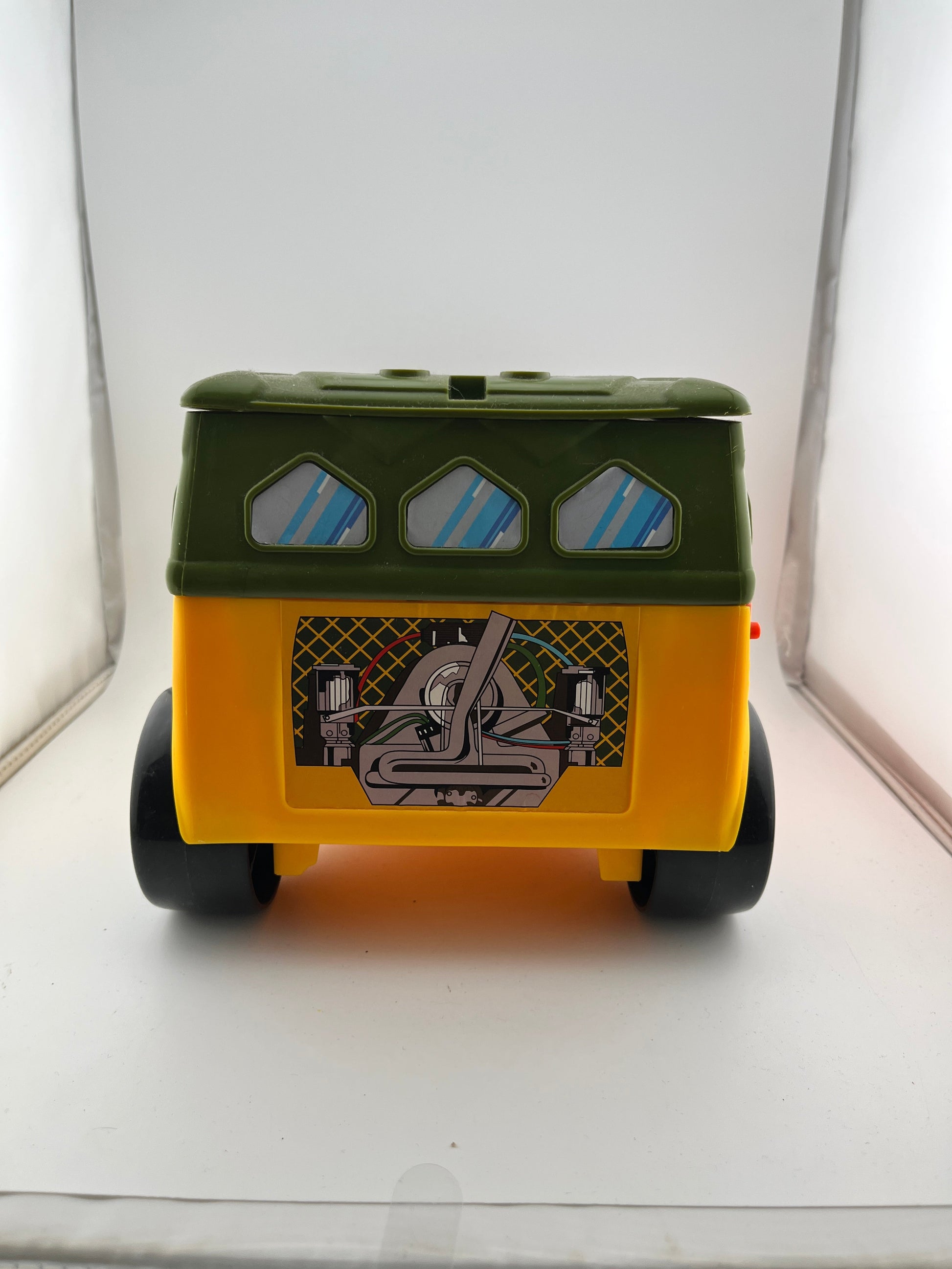 Party Wagon Van Teenage Mutant Ninja Turtles 1989 Playmates - 80% Complete FRENLY BRICKS - Open 7 Days