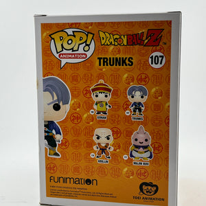 Funko POP! Animation DragonBall Z - Trunks #107 - Vinyl Collectable FRENLY BRICKS - Open 7 Days