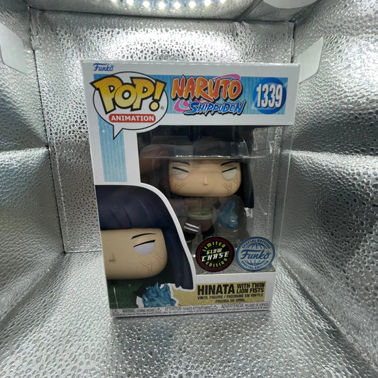 NEW Hinata with Twin Lion Fist #1339 GITD CHASE Funko Pop! FRENLY BRICKS - Open 7 Days