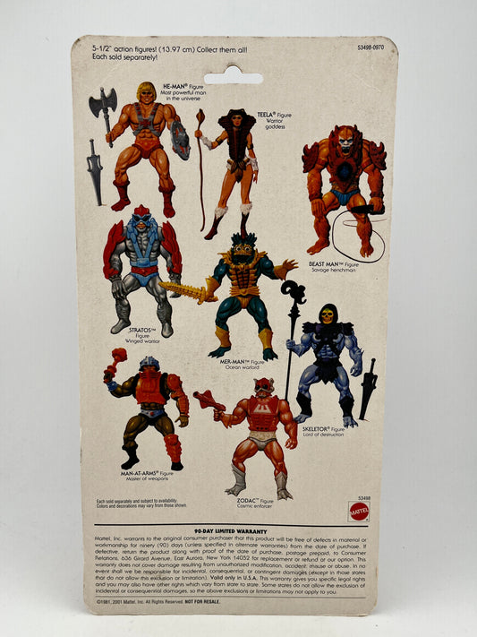 MOTU Commemorative Zodac 5-1/2 Figure - Sealed - Mattel FRENLY BRICKS - Open 7 Days