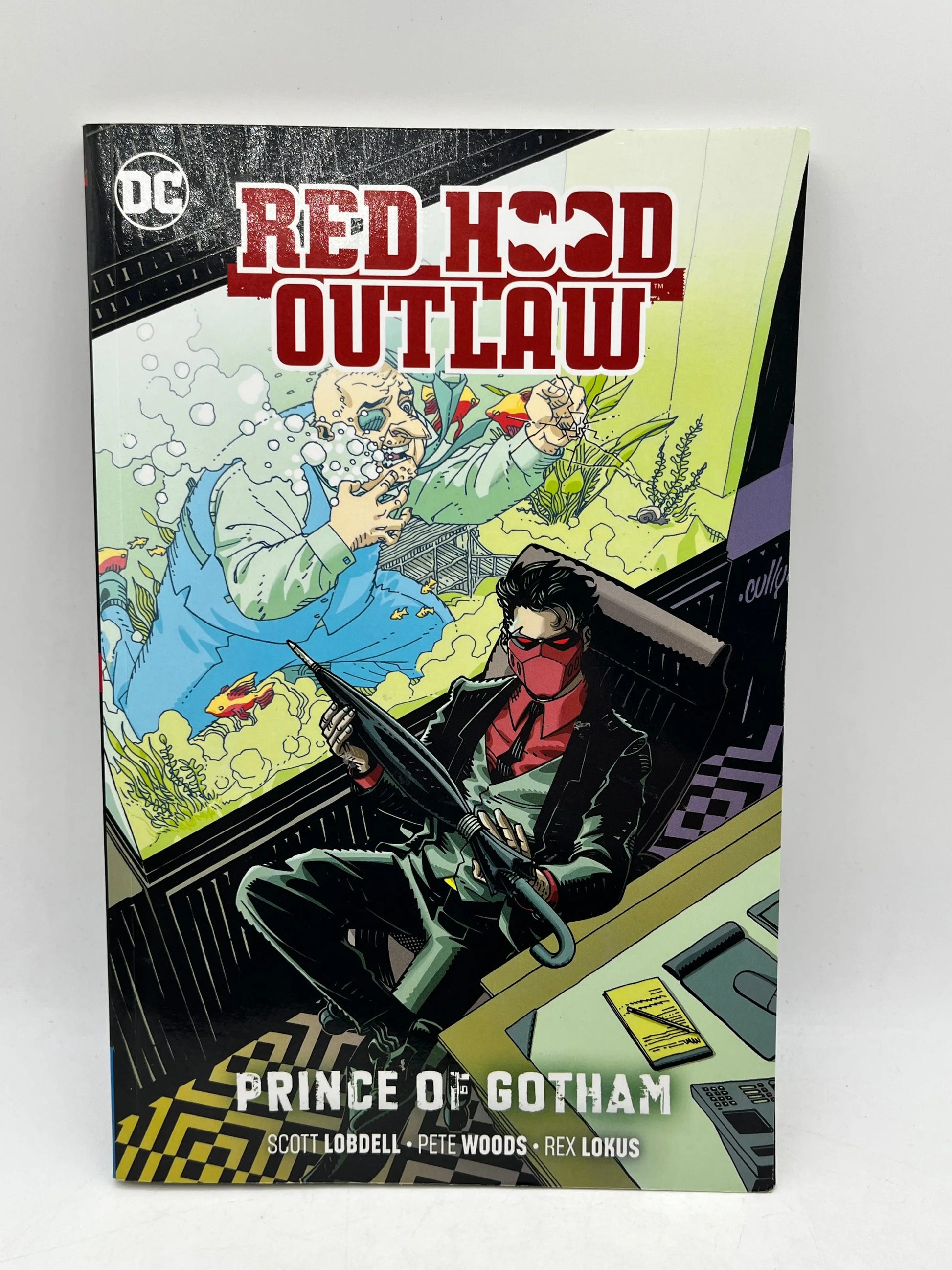 DC Comics Red Hood Outlaw Vol 2 Prince of Gotham TPB Graphic Novell Lobdell - Good Condition FRENLY BRICKS - Open 7 Days image 1