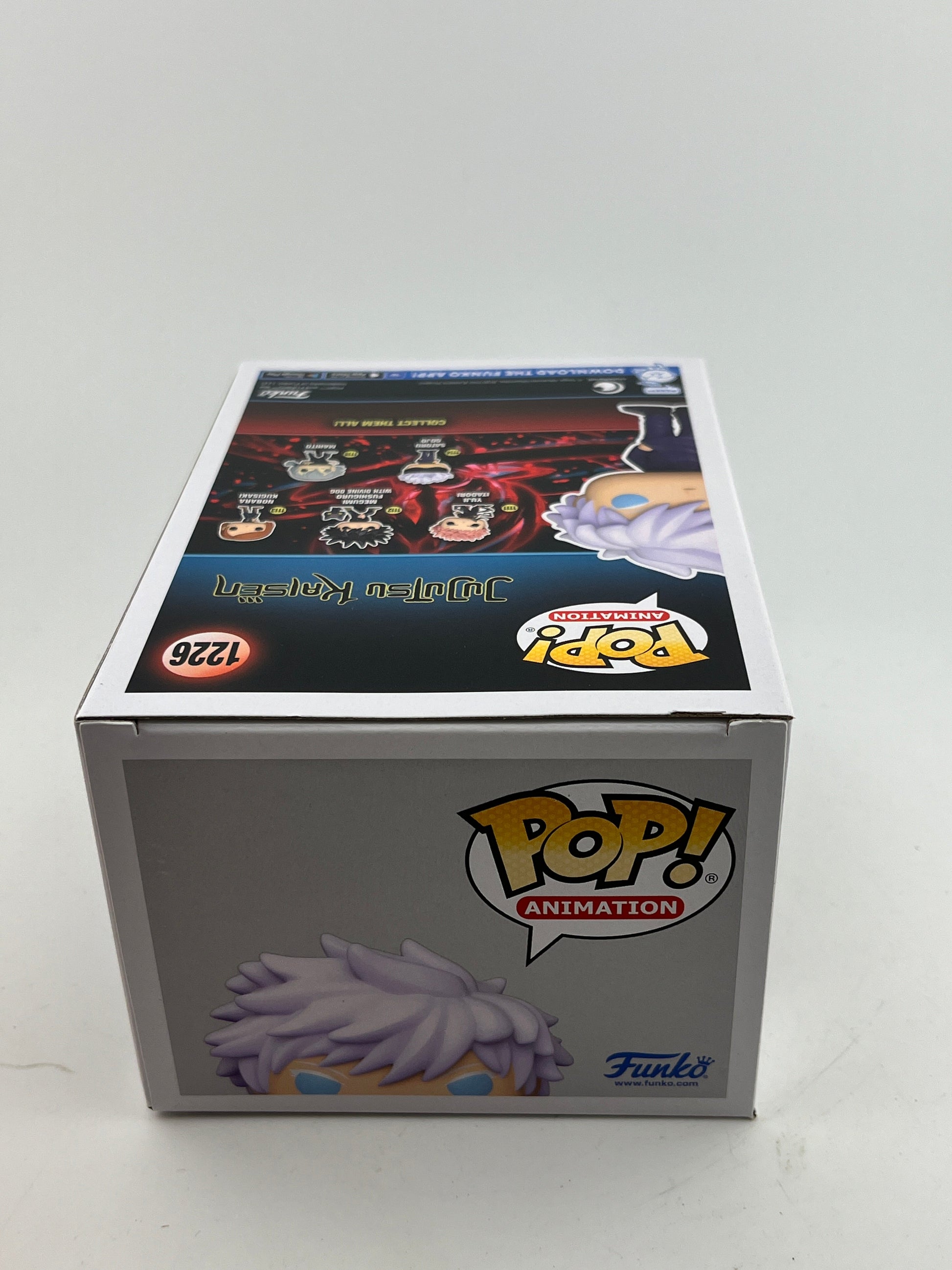 Funko POP! Animation JuJuTsu Kaisen - Satoru GoJo #1226 - Wondrous Convention Limited Edition FRENLY BRICKS - Open 7 Days