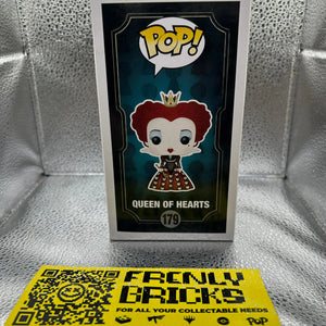 Pop Vinyl #179 Disney Alice In Wonderland Queen Of Hearts FRENLY BRICKS - Open 7 Days