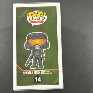 FUNKO POP VINYL HALO INFINITE SPARTAN MARK VII VK78 COMMANDO RIFLE #14 FRENLY BRICKS - Open 7 Days